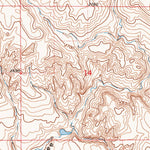 United States Geological Survey Line Coulee, MT (1973, 24000-Scale) digital map