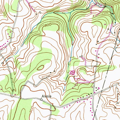 United States Geological Survey Lineboro, MD-PA (1953, 24000-Scale) digital map