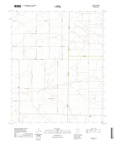 United States Geological Survey Lingo, NM (2023, 24000-Scale) digital map