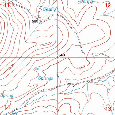 United States Geological Survey Lingshire, MT (2001, 24000-Scale) digital map
