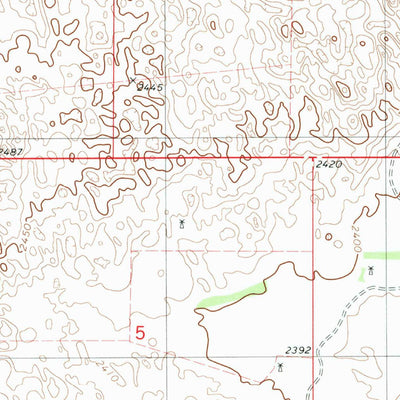 United States Geological Survey Linke Lake, NE (1982, 24000-Scale) digital map