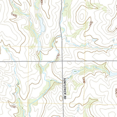 United States Geological Survey Linn SE, KS (2022, 24000-Scale) digital map