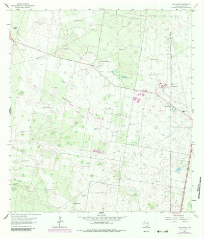United States Geological Survey Linn Siding, TX (1963, 24000-Scale) digital map
