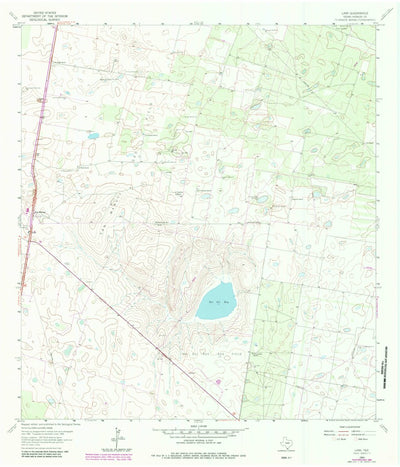 United States Geological Survey Linn, TX (1963, 24000-Scale) digital map