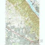 United States Geological Survey Linnton, OR (1990, 24000-Scale) digital map