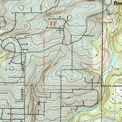 United States Geological Survey Linnton, OR (1990, 24000-Scale) digital map