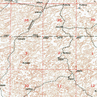 United States Geological Survey Linscott, NE (1948, 62500-Scale) digital map