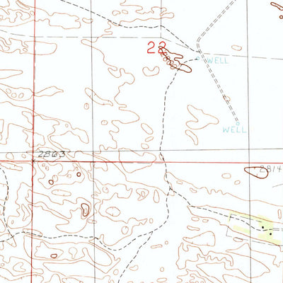 United States Geological Survey Linscott NW, NE (1986, 24000-Scale) digital map