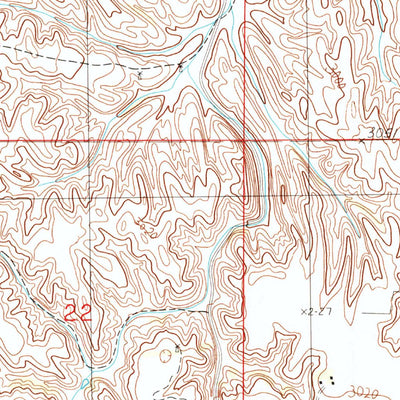 United States Geological Survey Linscott SE, NE (1986, 24000-Scale) digital map