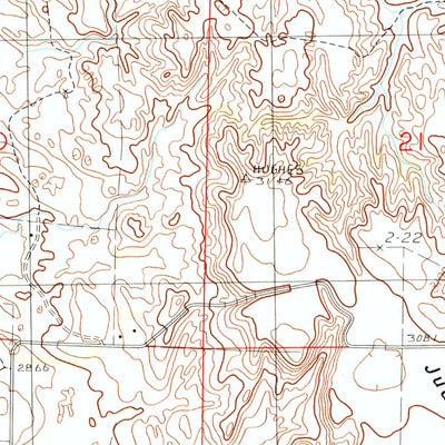 United States Geological Survey Linscott SW, NE (1986, 24000-Scale) digital map