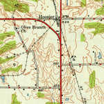 United States Geological Survey Linton, IN (1947, 24000-Scale) digital map