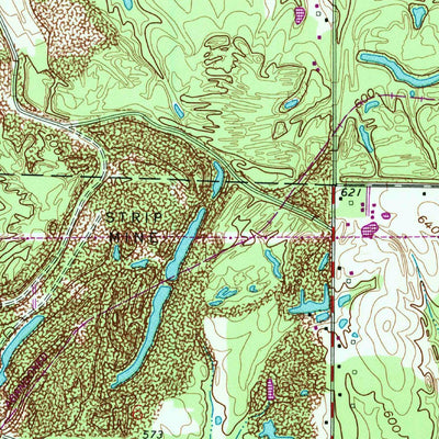 United States Geological Survey Linton, IN (1963, 24000-Scale) digital map