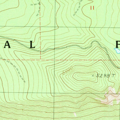 United States Geological Survey Linton Lake, OR (1988, 24000-Scale) digital map