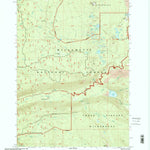 United States Geological Survey Linton Lake, OR (1997, 24000-Scale) digital map