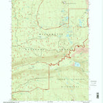 United States Geological Survey Linton Lake, OR (1997, 24000-Scale) digital map