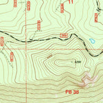 United States Geological Survey Linton Lake, OR (1997, 24000-Scale) digital map
