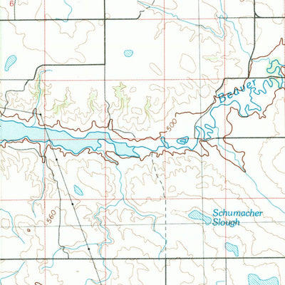 United States Geological Survey Linton, ND (1980, 100000-Scale) digital map