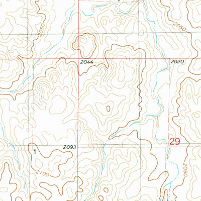 United States Geological Survey Linton NE, ND (1975, 24000-Scale) digital map