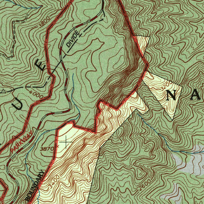 United States Geological Survey Linville Falls, NC (1994, 24000-Scale) digital map