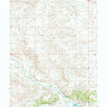 United States Geological Survey Linwood Canyon, WY (1987, 24000-Scale) digital map