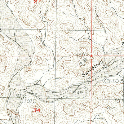 United States Geological Survey Lion Head Mountain, CA (1986, 24000-Scale) digital map