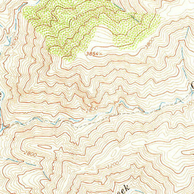 United States Geological Survey Lion Mountain, AZ (1964, 24000-Scale) digital map