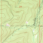 United States Geological Survey Lion Mountain, MT (1962, 24000-Scale) digital map