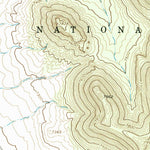 United States Geological Survey Lion Mountain, NM (1965, 24000-Scale) digital map
