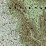 United States Geological Survey Lion Mountain, NM (1995, 24000-Scale) digital map