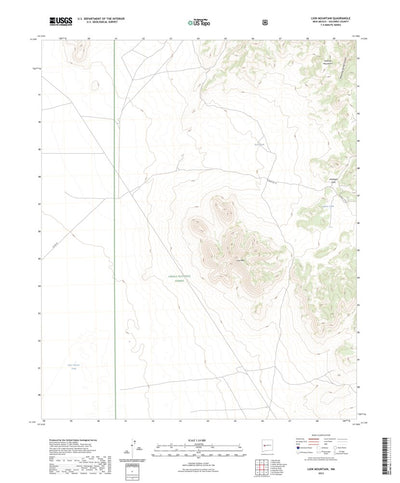 United States Geological Survey Lion Mountain, NM (2023, 24000-Scale) digital map