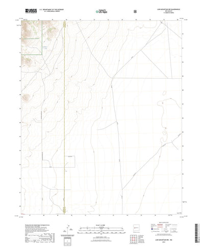 United States Geological Survey Lion Mountain NW, NM (2023, 24000-Scale) digital map