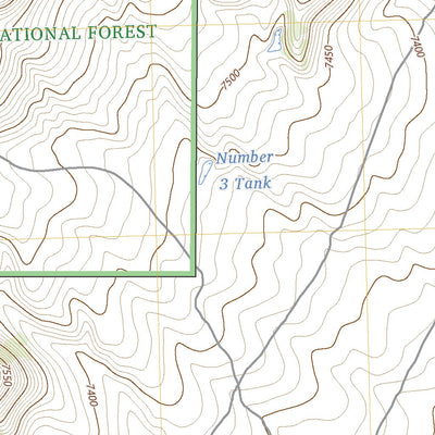 United States Geological Survey Lion Mountain NW, NM (2023, 24000-Scale) digital map