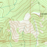 United States Geological Survey Lionshead, OR (1988, 24000-Scale) digital map