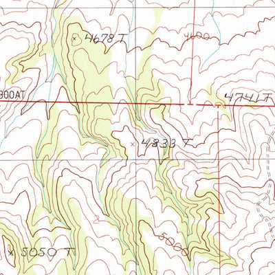 United States Geological Survey Lippert Gulch, MT (1986, 24000-Scale) digital map