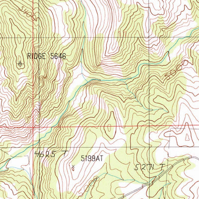 United States Geological Survey Lippert Gulch, MT (1986, 24000-Scale) digital map
