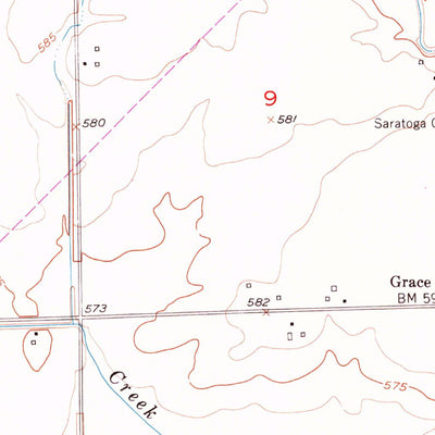 United States Geological Survey Lisbon, IL (1953, 24000-Scale) digital map