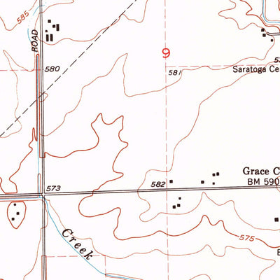United States Geological Survey Lisbon, IL (1993, 24000-Scale) digital map