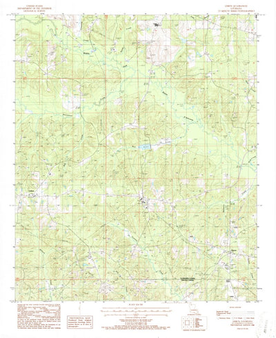 United States Geological Survey Lisbon, LA (1986, 24000-Scale) digital map