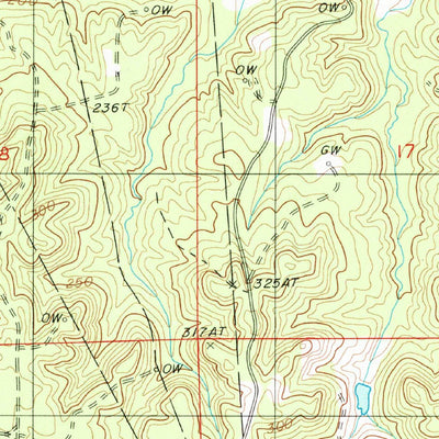 United States Geological Survey Lisbon, LA (1986, 24000-Scale) digital map