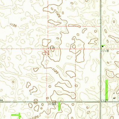United States Geological Survey Lisbon NE, ND (1960, 24000-Scale) digital map