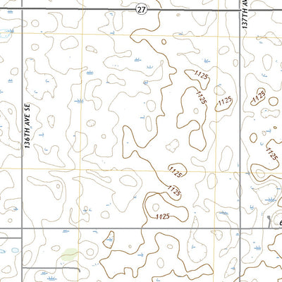 United States Geological Survey Lisbon NE, ND (2020, 24000-Scale) digital map