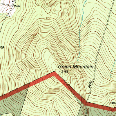 United States Geological Survey Lisbon, NH (1995, 24000-Scale) digital map