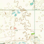 United States Geological Survey Lisbon SW, ND (1962, 24000-Scale) digital map