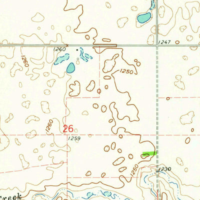 United States Geological Survey Lisbon SW, ND (1962, 24000-Scale) digital map
