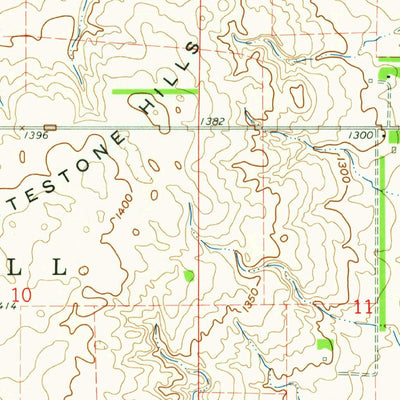 United States Geological Survey Lisbon SW, ND (1962, 24000-Scale) digital map