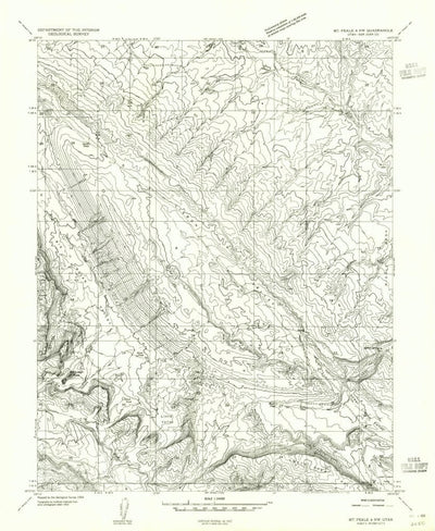 United States Geological Survey Lisbon Valley, UT (1954, 24000-Scale) digital map