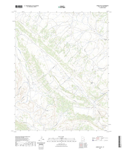 United States Geological Survey Lisbon Valley, UT (2023, 24000-Scale) digital map
