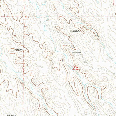 United States Geological Survey Lisco SE, NE (1972, 24000-Scale) digital map