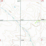 United States Geological Survey Lisco SW, NE (1972, 24000-Scale) digital map