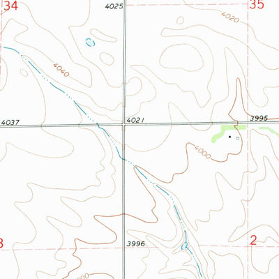 United States Geological Survey Lisco SW, NE (1972, 24000-Scale) digital map